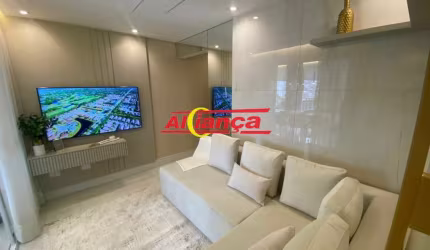APARTAMENTO COM 2 QUARTOS, com sacada e  suite  À VENDA, 56,00 e 103 m Vila Rosália  GUARULHOS/SP