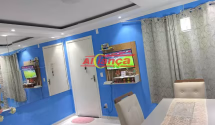 APARTAMENTO 43M² BAIRRO ÁGUA CHATA/GRU-SP