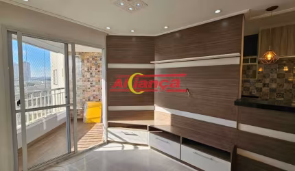 Apartamento 2 Dormitórios com Suíte, Varanda com churrasqueira e Lazer Completo