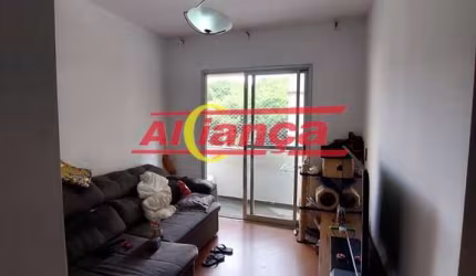 Apartamento de 58m², com 2 dormitórios, 1 vaga- Bom Clima-Sp