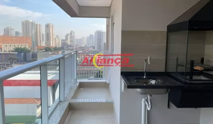 Excelente Apartamento ao lado do Metrô Tatuapé - Novo 66 m², Varanda Gourmet