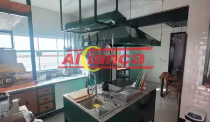 SOBRADO RESIDENCIAL OU COMERCIAL NA PONTE GRANDE, COM 3 DORMITÓRIOS, 2 VAGAS, AR CONDICIONADO.