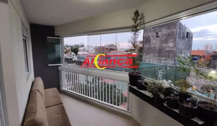 Apartamento à Venda em Gopoúva c/ 82m² , 3 quartos sendo 1 suíte, 2 vagas e lazer completo.