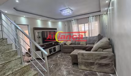 SOBRADO COM 3 DORMITÓRIOS A VENDA, 350 m² - JARDIM SANTA BEATRIZ - GUARULHOS - SP