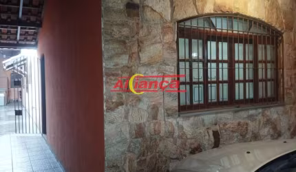 SOBRADO COM 3 QUARTOS SENDO 1 SUITE A VENDA 125M² JARDIM SANTA CECÍLIA - GUARULHOS/SP