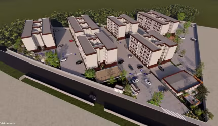 Apartamento para Venda em Mogi das Cruzes, Botujuru, 2 dormitórios, 1 banheiro, 1 vaga