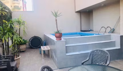 Cobertura região central - Duplex - piscina