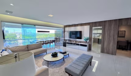 APARTAMENTO DE LUXO À VENDA EM PATAMARES, SALVADOR-BA: 3 QUARTOS, 3 SUÍTES, 3 SALAS, 6 BANHEIROS E 3 VAGAS DE GARAGEM - 180M².