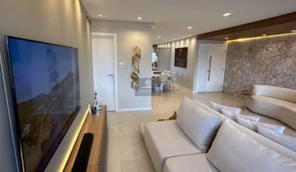 Pituba - Lindo apartamento 3/4 com 2 suítes com 150 m²,  Suíte master com closet e home office, decoração impecável (Porteira Fechada).