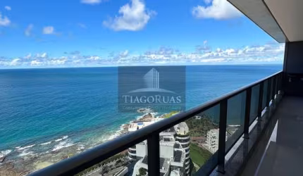 Morro Ipiranga Residence, Unidade altíssima com 210 m² e Vista Panorâmica para o Mar.