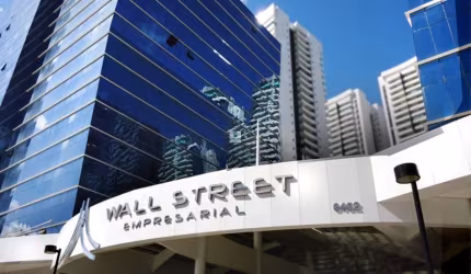 SALA COMERCIAL PARA VENDA, MEDINDO 33,5M² NO WALL STREET EMPRESARIAL - BAIRRO PARALELA.