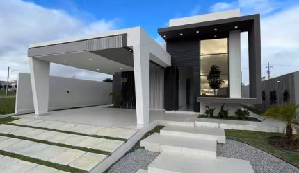 Casa térrea com 3 suítes - Alphaville 1