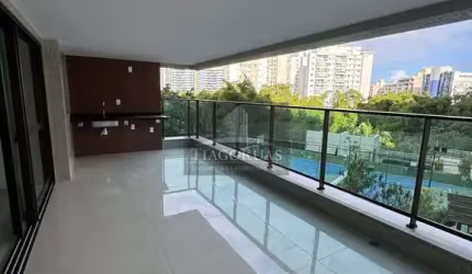 Exclusivo apartamento de luxo 4 suítes 220m² Alphaville 1, Salvador-BA. Aproveite: Piscina, Fitness &amp; SPA, Parque infantil e mais!