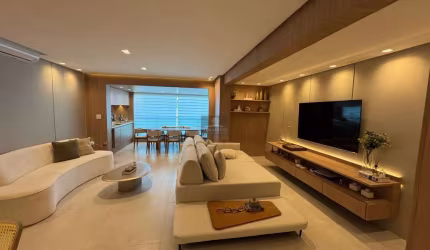 Luxuoso Apartamento de 3 Suítes em Alphaville Salvador: 140m², Varanda Gourmet, Móveis Planejados e Lazer Completo!