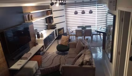 Apartamento Duplex com 1 dormitório para alugar, 84 m² por R$ 6.820,00 - Jardim - Santo André/SP