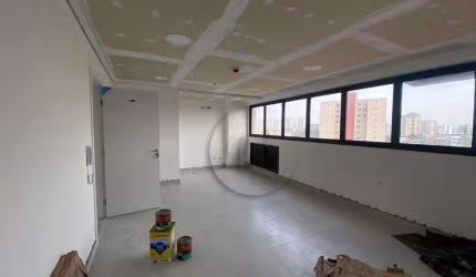Sala, 34 m² - venda por R$ 325.000,00 ou aluguel por R$ 3.115,00/mês - Vila Assunção - Santo André/SP