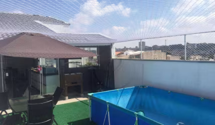 Cobertura com 3 dormitórios à venda, 140 m² por R$ 650.000,00 - Vila Pires - Santo André/SP