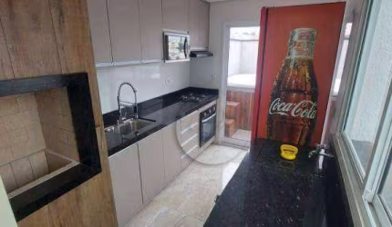Cobertura com 3 dormitórios à venda, 120 m² por R$ 755.000 - Vila Scarpelli - Santo André/SP