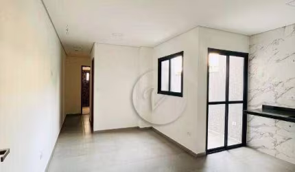 Apartamento com 2 dormitórios à venda, 55 m² por R$ 375.000,00 - Vila Eldízia - Santo André/SP