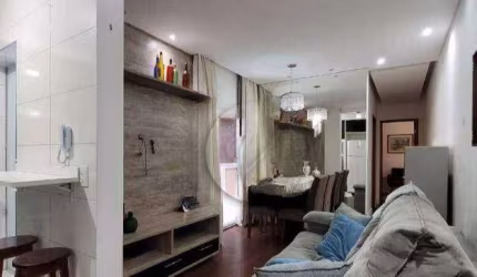 Apartamento com 2 dormitórios para alugar, 50 m² por R$ 3.471,00/mês - Vila Guiomar - Santo André/SP