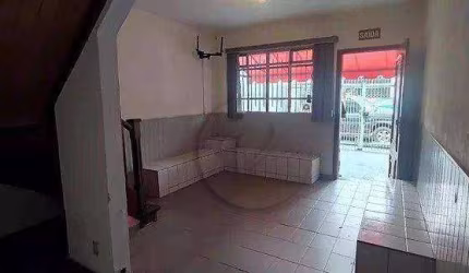 Sobrado com 3 dormitórios à venda, 96 m² por R$ 460.000,00 - Vila Assunção - Santo André/SP