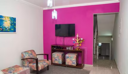 Sobrado com 3 dormitórios à venda, 142 m² por R$ 660.000,00 - Campestre - Santo André/SP