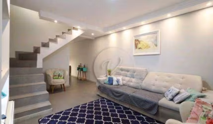 Casa com 3 dormitórios para alugar, 220 m² por R$ 4.417,00/mês - Parque Marajoara - Santo André/SP