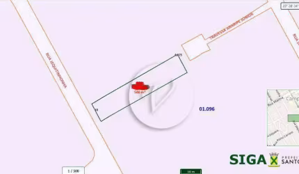 Terreno à venda, 500 m² por R$ 1.590.000,00 - Campestre - Santo André/SP