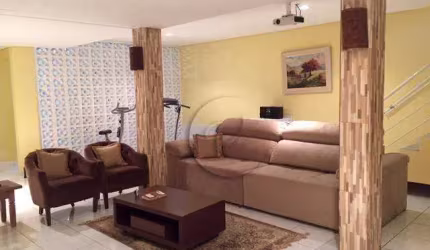 Sobrado com 3 dormitórios, 335 m² - venda por R$ 2.150.000,00 ou aluguel por R$ 12.000,00/mês - Vila Floresta - Santo André/SP