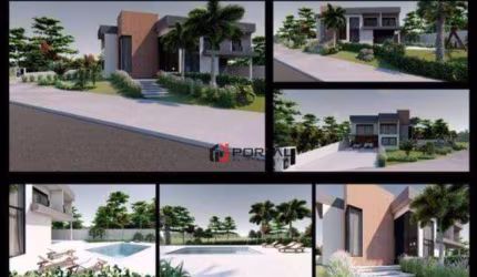 Casa com 5 dormitórios à venda, 475 m² por R$ 3.700.000,00 - Granja Viana - Jandira/SP