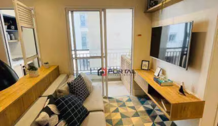 Apartamento com 2 dormitórios à venda, 53 m² por R$ 372.000,00 - Granja Viana - Cotia/SP