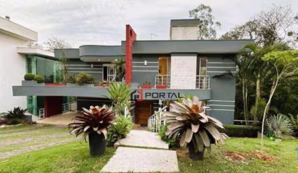 Casa com 4 dormitórios à venda, 558 m² por R$ 2.690.000,00 - Granja Viana - Embu das Artes/SP