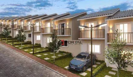 Casa com 2 dormitórios à venda, 48 m² por R$ 400.000,00 - Granja Viana - Cotia/SP