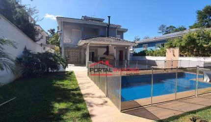 Casa com 4 dormitórios, 420 m² - venda por R$ 3.800.000,00 ou aluguel por R$ 25.000,00/mês - Granja Viana - Cotia/SP