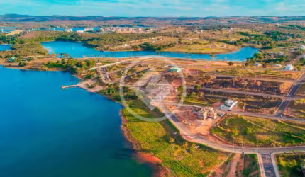 Lote a beira do lago corumbá codigo: 104398