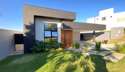 Maravilhosa casa linear de 4 quartos a venda no Residencial Alvim