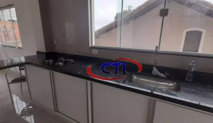 Sobrado em condomínio Fechado com 3 dormitórios à venda, 130 m² por R$ 1.280.000 - Balneário Palmira - Ribeirão Pires/SP