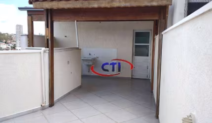 Cobertura com 2 dormitórios à venda, 73 m² por R$ 330.000,00 - Vila Junqueira - Santo André/SP