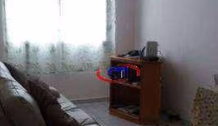 Apartamento com 1 dormitório à venda, 54 m² - Assunção - São Bernardo do Campo/SP