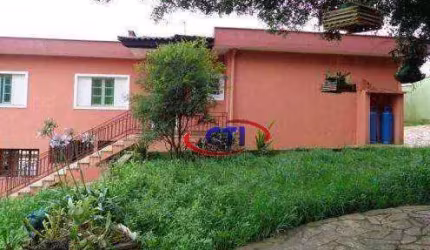 Chácara com casa com 4 dormitórios à venda, 2240 m² - Suíssa - Ribeirão Pires/SP