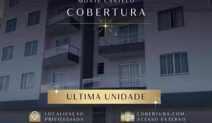 Cobertura com 2 dormitórios à venda, 120 m² por R$ 285.000,00 - Monte Castelo - Juiz de Fora/MG