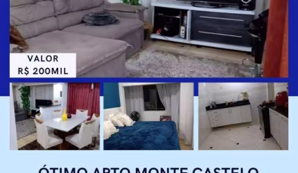 Apartamento com 2 dormitórios à venda, 70 m² por R$ 200.000,00 - Monte Castelo - Juiz de Fora/MG