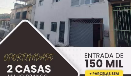 Casa com 3 dormitórios à venda, 200 m² por R$ 150.000 DE ENTRADA - Milho Branco - Juiz de Fora/MG