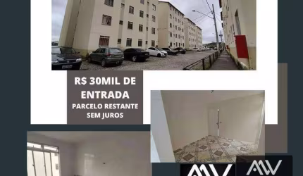 Apartamento com 2 dormitórios à venda, 50 m² por R$ 30.000 de entrada - Santa Isabel  Juiz de Fora/MG