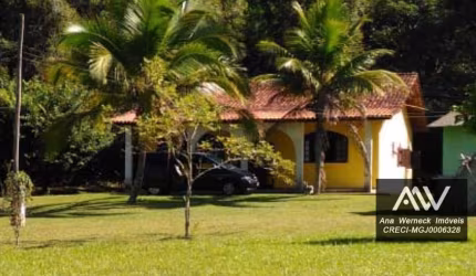 Chácara com 3 dormitórios à venda, 10.000 m² por R$ 450.000.00 - - Rio Novo /MG
