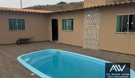Chácara com 2 dormitórios à venda, 350 m² por R$ 150.000,00 -De Entrada  - Em - Chácara/MG