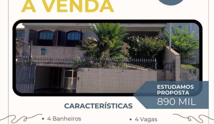 Casa com 3 dormitórios à venda, 200 m² por R$ 890.000,00 - Bairu - Juiz de Fora/MG