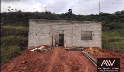 Terreno à venda, 344 m² por R$ 55.000 DE ENTRADA - Grama - Juiz de Fora/MG