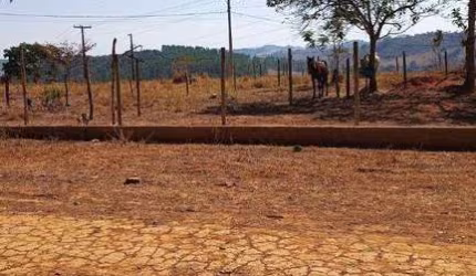 Terreno à venda, 309 m² por R$ 28.000 DE ENTRADA - Zona Rural - Rio Novo/MG