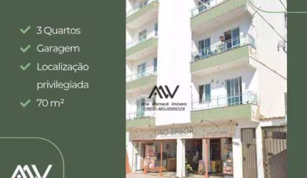 Apartamento com 3 dormitórios à venda, 70 m² por R$ 175.000,00 - Fontesville - Juiz de Fora/MG